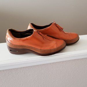 COLE HAAN Orange NIKE AIR Flats Shoes 7 B 37 EU